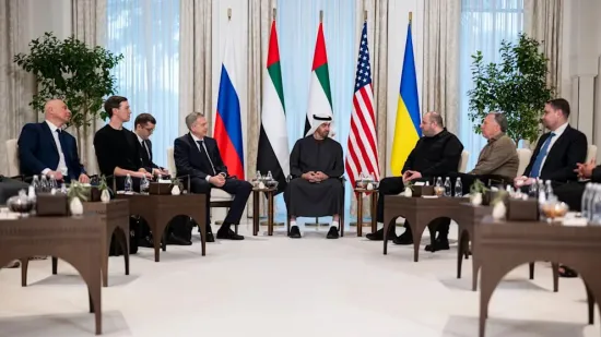 The first trilateral talks between Ukraine, the United States and Russia in a long time have concluded in Abu Dhabi.