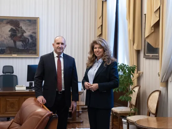 Iliana Yotova officially became the first female president of Bulgaria after Rumen Radev`s resignation.