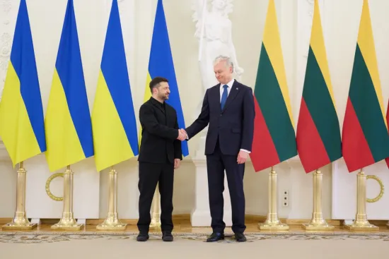 Зеленський у Вільнюсі обговорив з Наусєдою підтримку енергосистеми та оборонну співпрацю