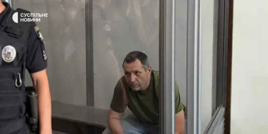 What was discovered in the suspect in the case of Parubiy's murder