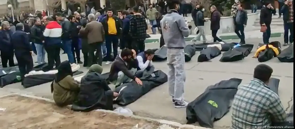 Up to 30,000 people may have died during two days of protests in Iran