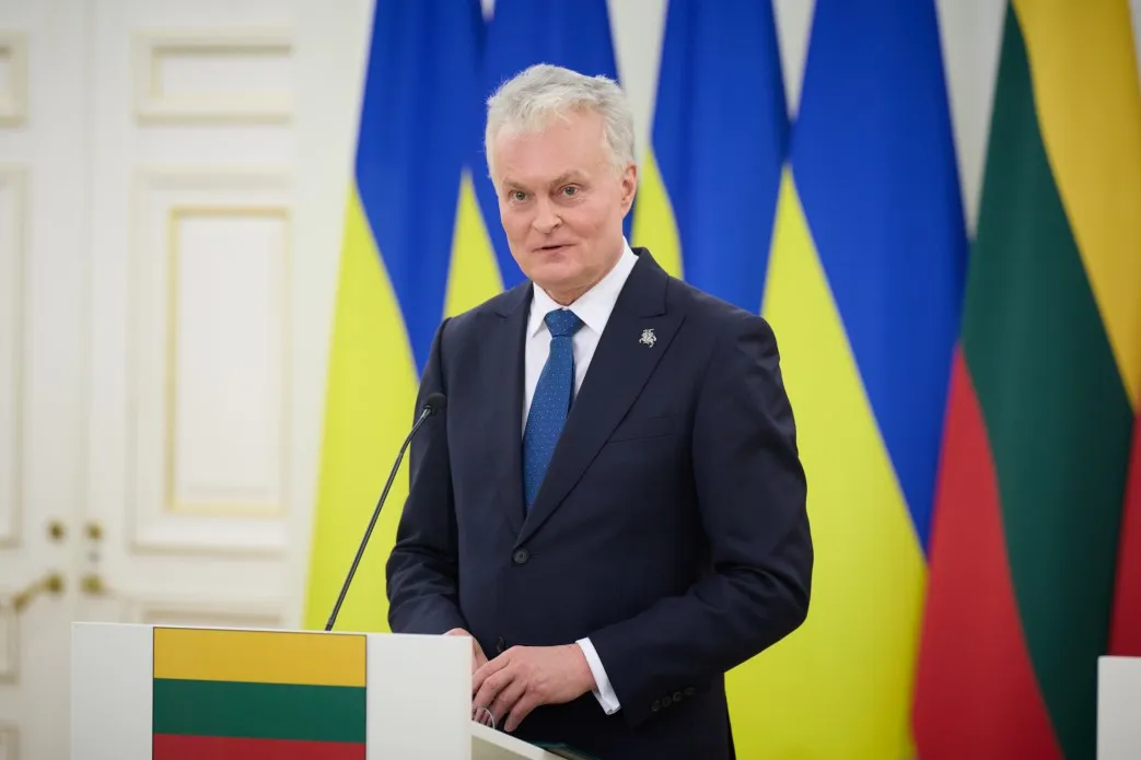 Науседа у Вільнюсі заявив, що вступ України до ЄС є стратегічним інтересом Литви