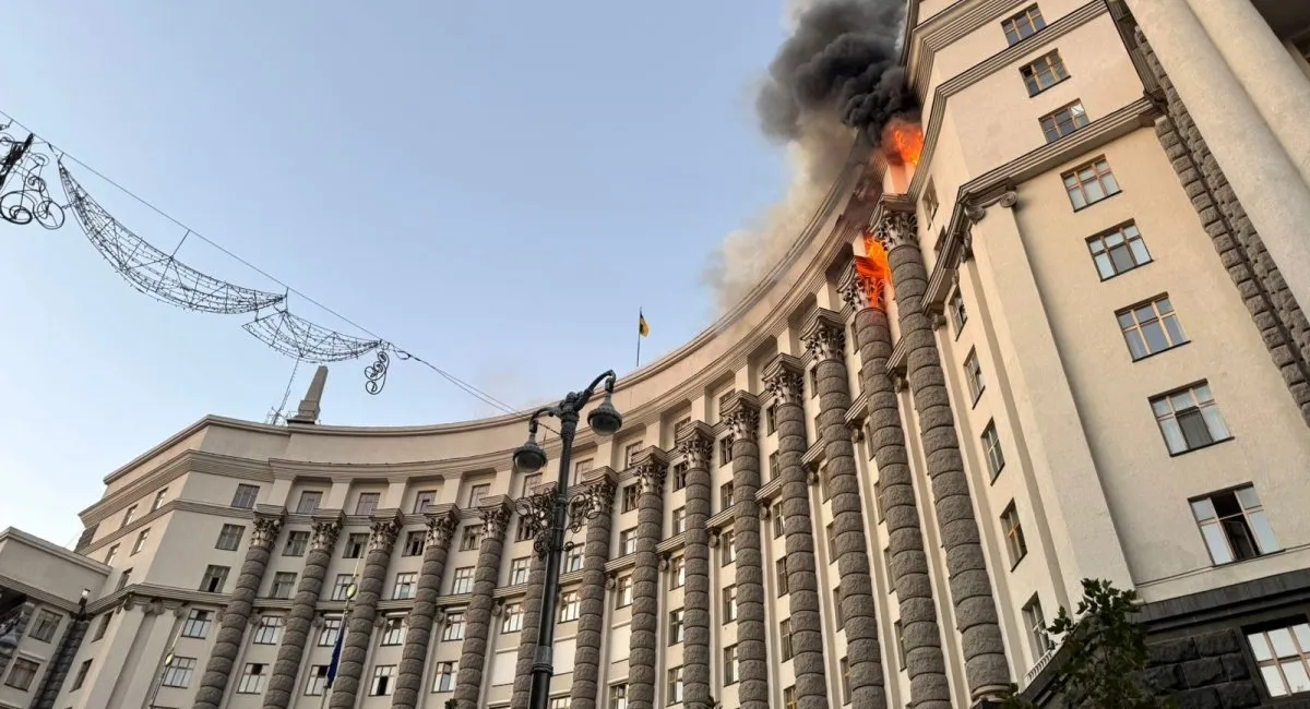 A "Iskander" cruise missile, not a "Shahed," crashed into the building of the Cabinet of Ministers