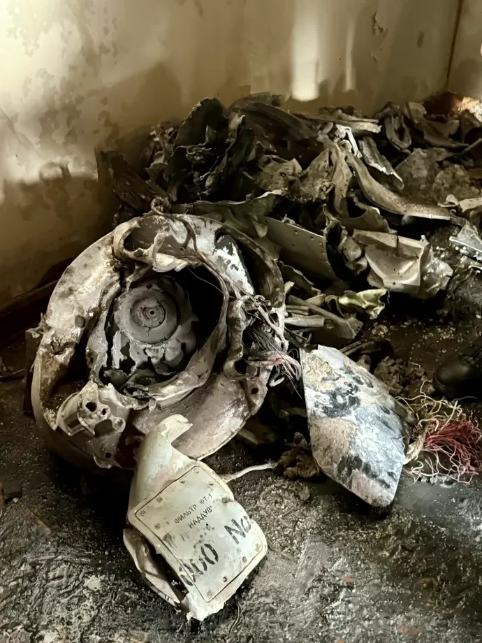 A "Iskander" cruise missile, not a "Shahed," crashed into the building of the Cabinet of Ministers
