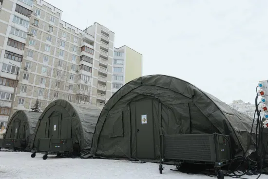 The network of State Emergency Service warming centres in Kyiv has been expanded to 104