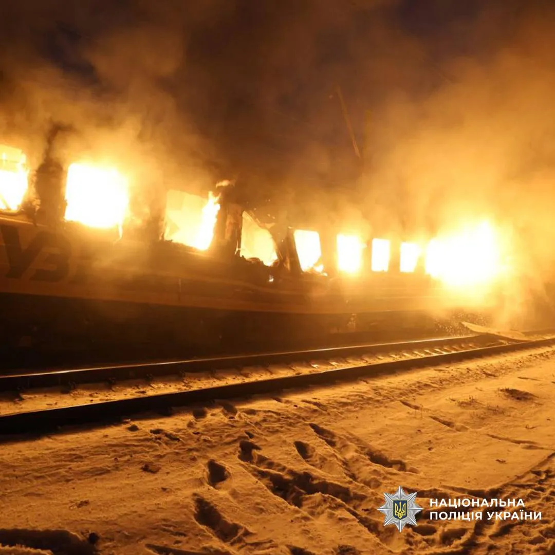 Кількість загиблих після удару РФ по пасажирському потягу на Харківщині зросла до п’яти