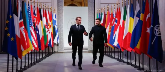 Zelensky and Macron discussed strengthening Ukraine's air defence and energy security