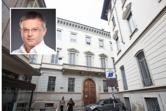 The death of Ukrainian banker Oleksandr Adarich is being investigated in Milan as a possible murder.