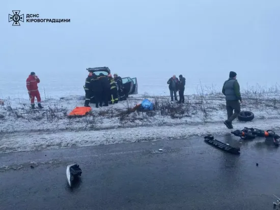 Fatal traffic accident in Kirovohrad region involving the mayor of Voznesensk: police report details