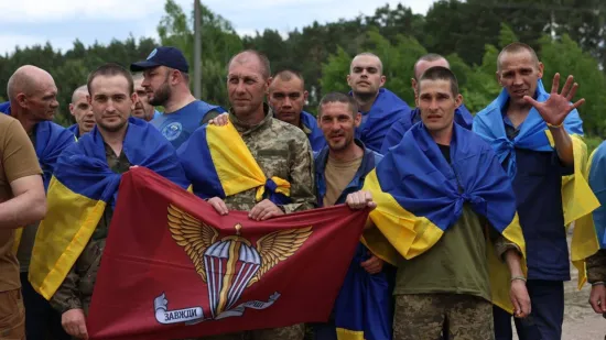 Ukraine has returned 307 more military personnel from Russian captivity