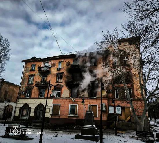 Massive Russian attack on Ukraine: regions without power, damaged houses, air defence forces destroyed most air targets