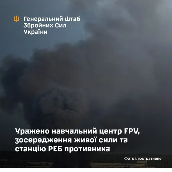 ЗСУ уразили центр підготовки операторів FPV та скупчення військ РФ у Запорізькій і Бєлгородській областях