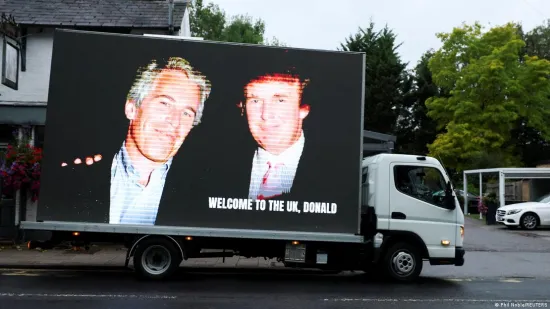 Trump said he had never visited Epstein's island and accused his opponents of campaigning against him.