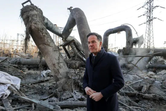Ambassadors and representatives of international organisations were shown the consequences of Russian strikes on the Darnytsia Thermal Power Plant in Kyiv.