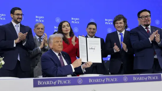 The White House is preparing the first meeting of the Peace Council on the reconstruction of Gaza