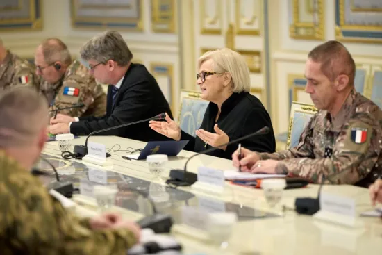 Zelensky discussed air defence and the supply of Mirage and Rafale aircraft with the French Minister of the Armed Forces