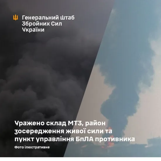 Генштаб підтвердив пошкодження полігону Капустин Яр і низки об’єктів РФ на ТОТ