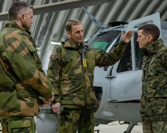 Norwegian defence chief does not rule out Russian invasion to protect nuclear assets in the Arctic