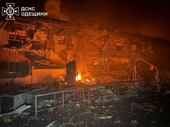 Night attacks by the Russian Federation on Ukraine: children wounded in Dnipro, energy infrastructure damaged in Odesa, eight wounded in Kherson region