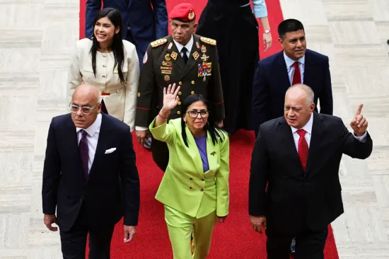 Acting President of Venezuela Rodríguez told NBC that Maduro remains the legitimate leader, the US is negotiating over oil
