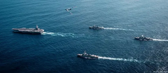 The US is moving the aircraft carrier USS Gerald R. Ford from the Caribbean to the Persian Gulf.