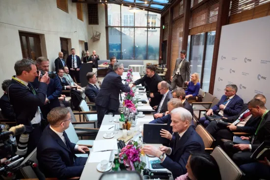 In Munich, Zelensky held a meeting in the Berlin format and agreed on new support packages until 24 February.