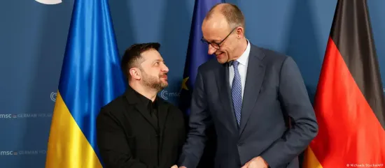 Зеленський провів переговори з Мерцом, Стармером і Рютте у берлінському форматі в Мюнхені