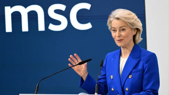 Фон дер Ляєн у Мюнхені закликала Європу до незалежності, швидших рішень і посилення тиску на Росію