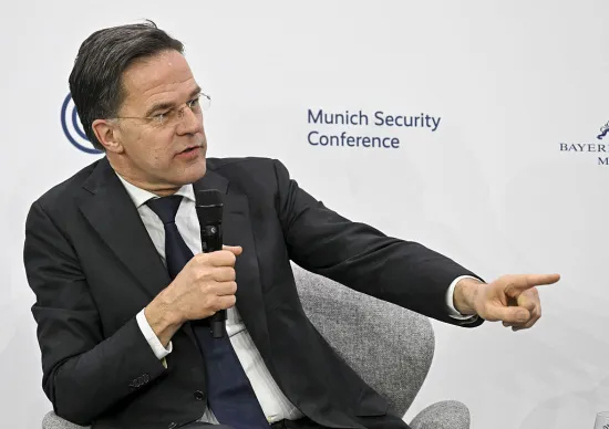 Rutte in Munich: Russian strikes on energy infrastructure did not break Ukrainians, and there were no excuses for the invasion