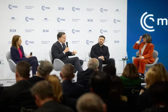 Zelensky in Munich: over 4,000 Russian prisoners, security guarantees for 15 years, and the Flamingo missile line restored