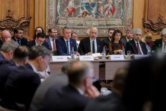 Shmyhal proposed in Paris to create an Energy Task Force to coordinate assistance to Ukraine's energy sector