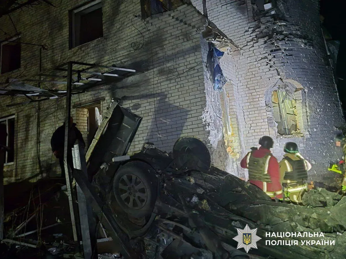 Three people, including children, were injured in Sumy as a result of an air strike
