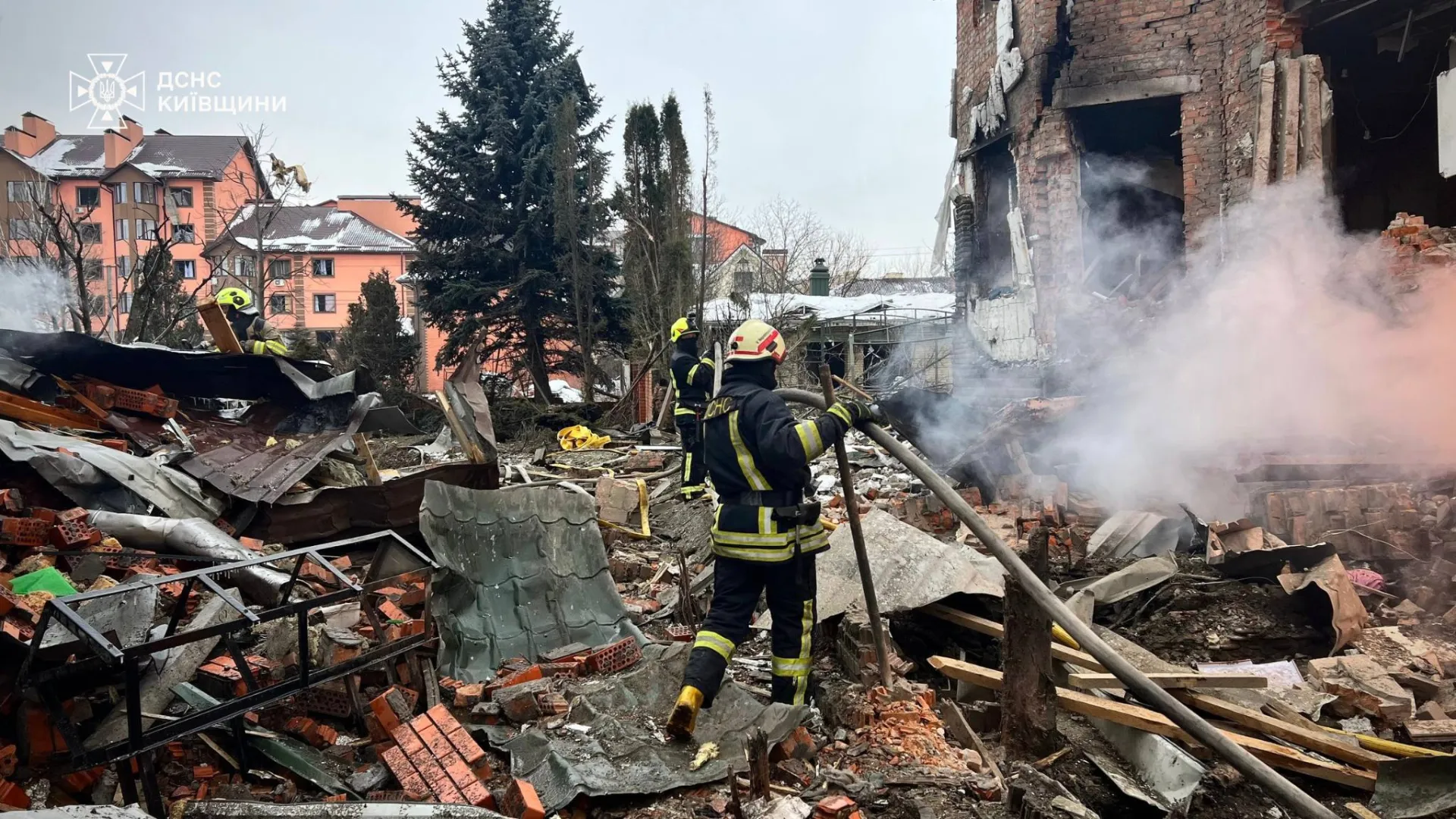 Масована атака по Києву та Київщині, є поранені