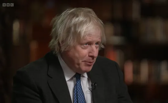 Boris Johnson said that the war in Ukraine could have been prevented