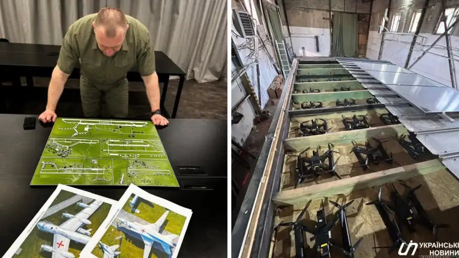The little one revealed details of the "Spider Web" operation behind Russian lines
