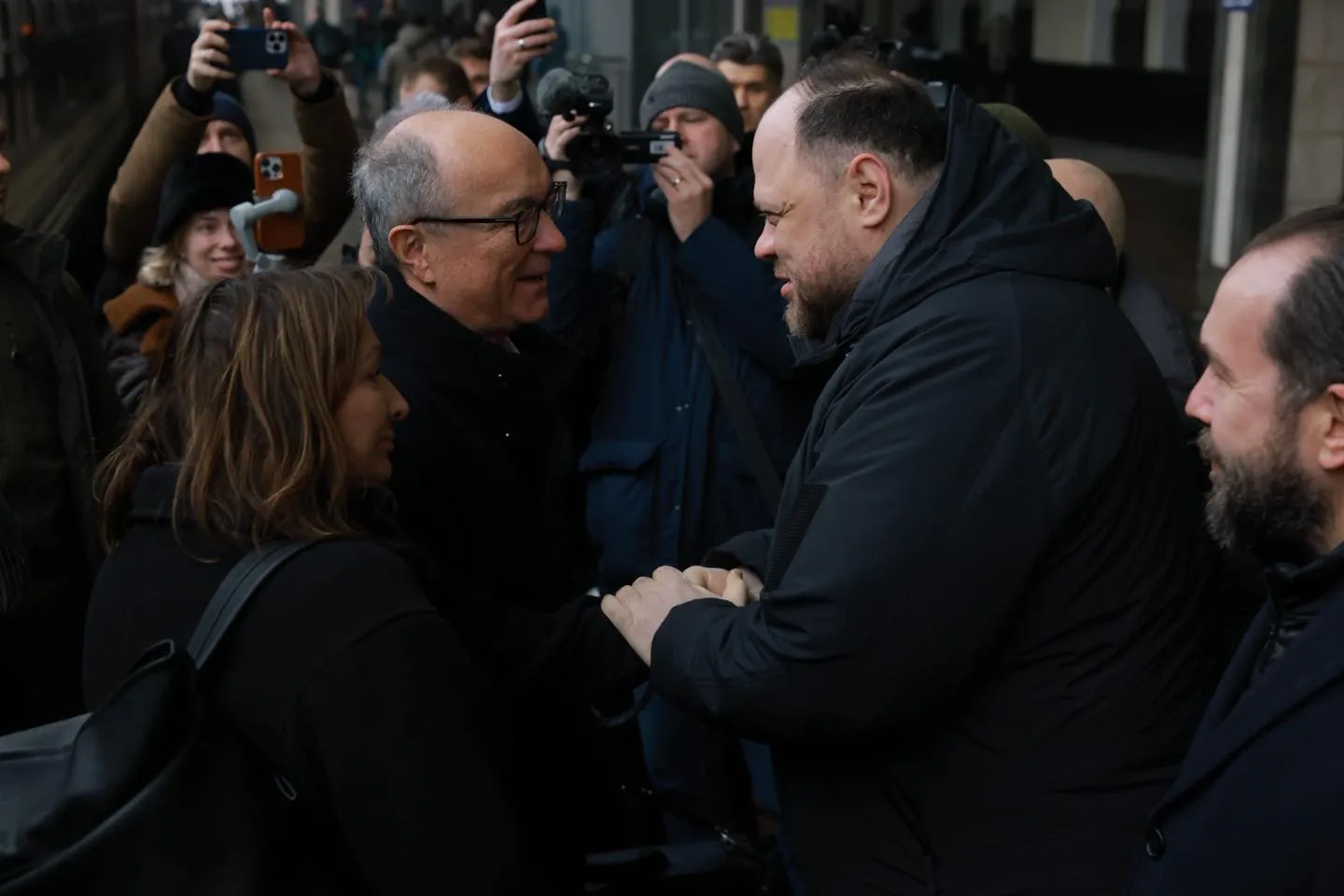 Marshal of the Polish Sejm Czaszta arrived in Kyiv on his first visit