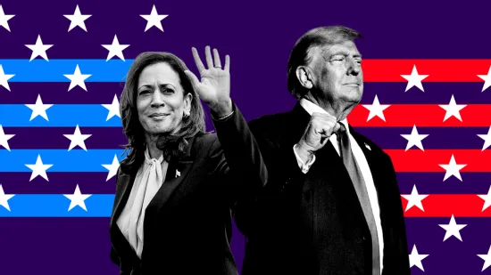 A new poll shows Kamala Harris leading Donald Trump in a hypothetical rematch.