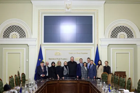 Stefanchuk called on PACE to strengthen sanctions against Russia during a meeting in Kyiv