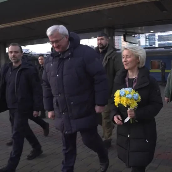 До Києва прибули Урсула фон дер Ляєн, Антоніу Кошта, лідери Північної Європи і держав Балтії.