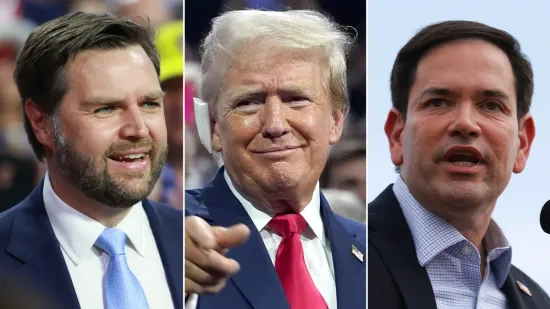 Trump discusses possible Republican candidates for the 2028 election with his advisers