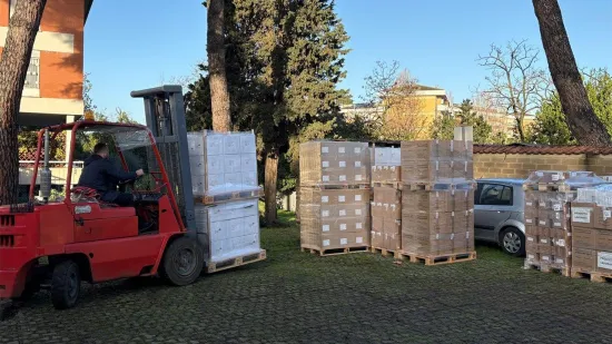 The Pope sent medicines and heaters to Ukraine