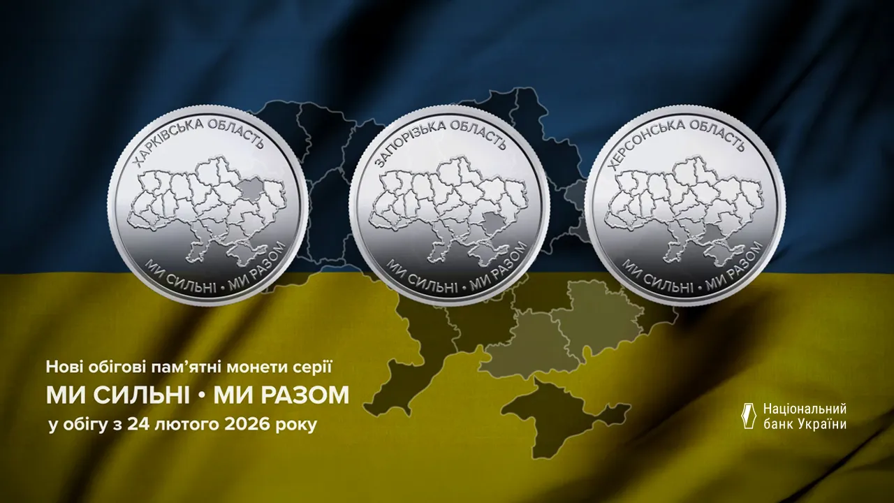 The NBU has introduced new 10 hryvnia coins dedicated to Ukraine's frontline regions