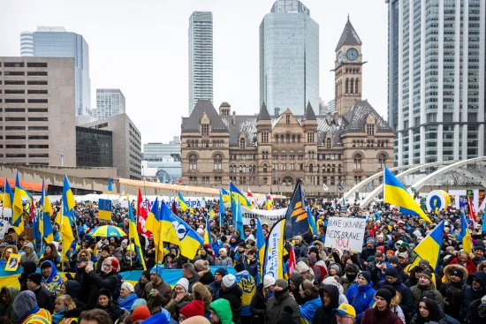 Canada has expanded sanctions against Russia and announced new military aid to Ukraine