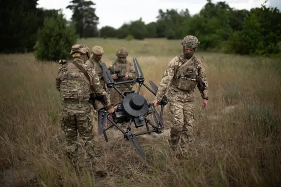 Ukrainian military often use drones due to a lack of other weapons