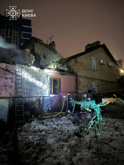 Russia attacked Kyiv with missiles and drones, damage reported in three districts