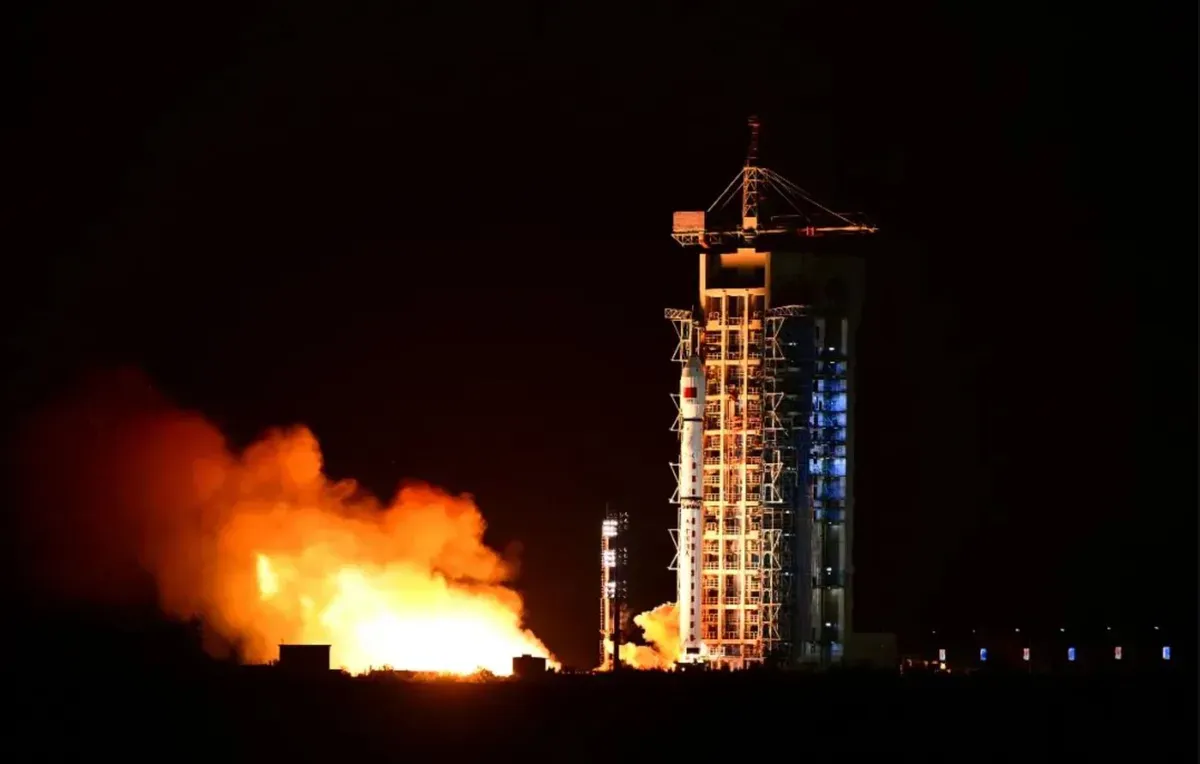 During the attack by the Russian Federation over Lviv region, the flight of several Chinese satellites was recorded