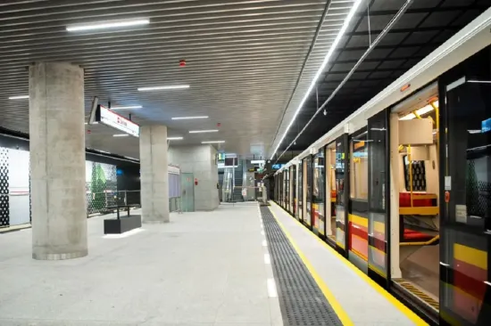 In Warsaw, the metro is being prepared for possible use as a shelter