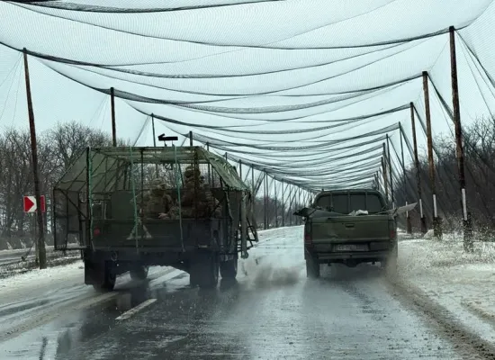 Ukraine is speeding up the installation of anti-drone nets and plans to cover 4,000 kilometres of roads by the end of the year.