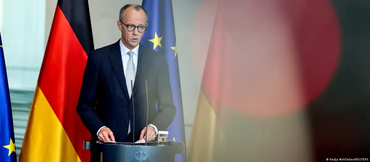 German Chancellor Friedrich Merz cautiously commented on strikes against Iran