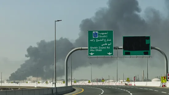 The UAE is considering strikes on Iranian missile facilities
